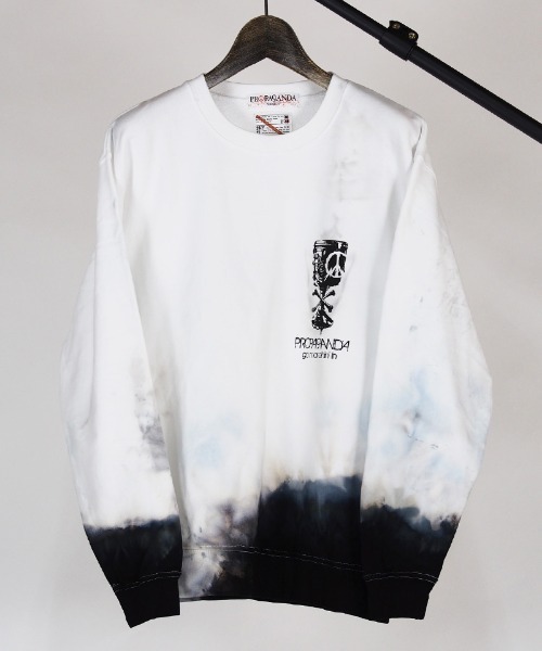 PROPA9ANDA プリントスウェット PROPA9ANDA ⁄ プロパガンダ「GREED FANGS BIG TEE」ビッグＴ