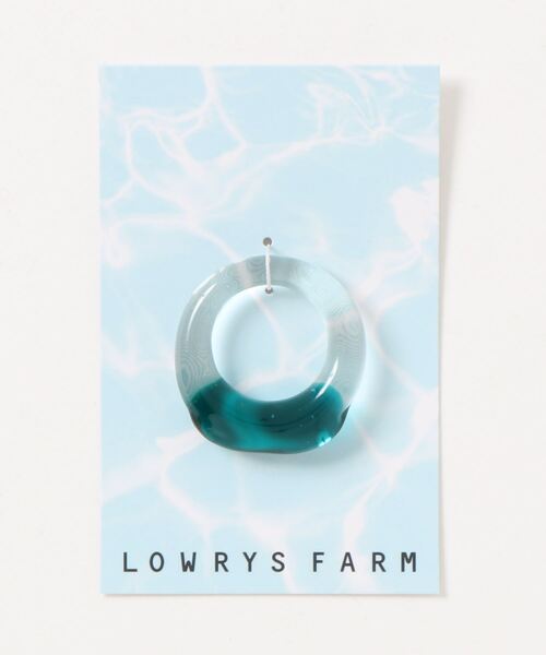 LOWRYS FARM（ローリーズファーム）の「ガラスリング　953065（リング・レディース・パープル/ブルー/ホワイト系その他・FREE）」の3枚目の写真