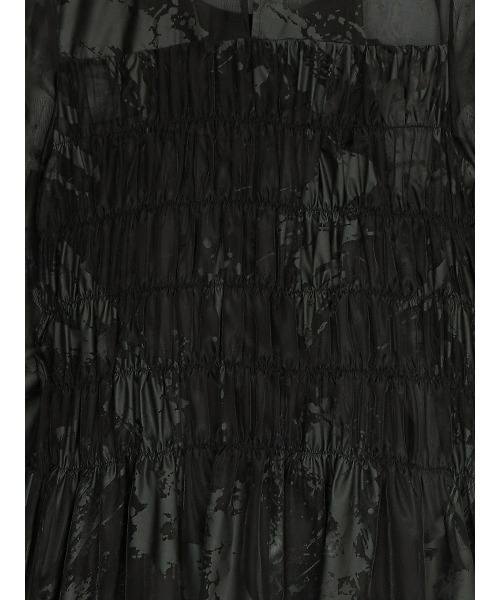 RUBBER PAINT ART SHEER DRESS（ワンピース）｜Ameri（アメリ）の