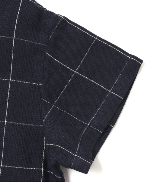 BREEZE（ブリーズ）の「/ワッフルセットアップ（シャツ/ブラウス・キッズ・キナリ/ネイビー・100/110/140/150/90/120/130）」の6枚目の写真