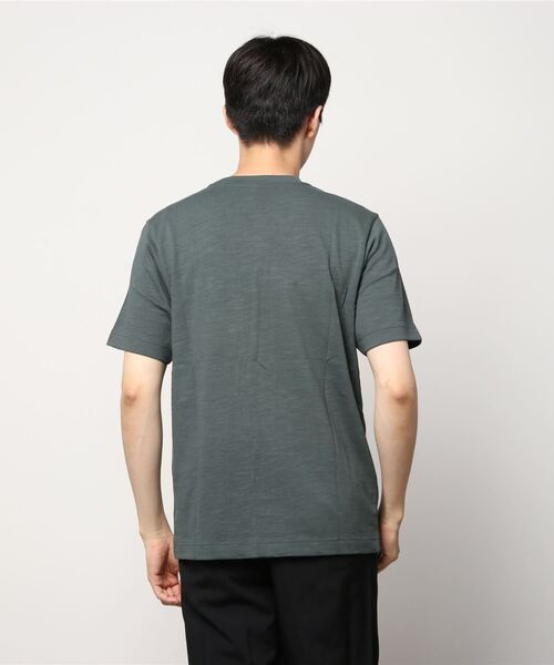 G-STAR（ジースター）の「POCKET LOOSE T-SHIRT/ルーズ/オーバーサイズ（Tシャツ/カットソー・メンズ・グレー系その他・LARGE/MEDIUM/SMALL/X-LARGE/X-SMALL）」の9枚目の写真