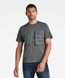 G-STAR | POCKET LOOSE T-SHIRT/ルーズ/オーバーサイズ(Tシャツ/カットソー)