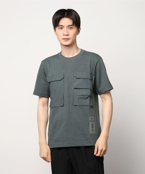 G-STAR（ジースター）の「POCKET LOOSE T-SHIRT/ルーズ/オーバーサイズ（Tシャツ/カットソー・メンズ・グレー系その他・LARGE/MEDIUM/SMALL/X-LARGE/X-SMALL）」の7枚目の写真