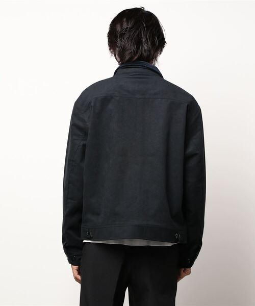 Lee(リー)の「BLACK RIDERS フェイクスエード ワークジャケット(テーラードジャケット・メンズ・ブラック/ブラック系その他・MEDIUM/LARGE/X-LARGE)」の5枚目の写真