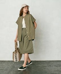 PUAL CE CIN | 【Du noir】タイプライターハーフパンツ(その他パンツ)