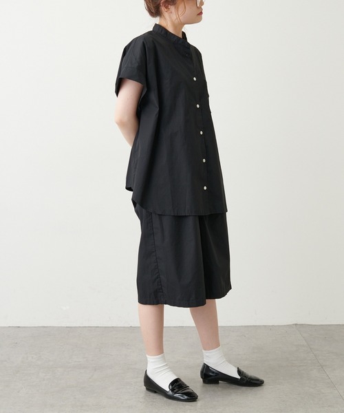 PUAL CE CIN（ピュアルセシン）の「【Du noir】タイプライターハーフパンツ（その他パンツ・レディース・ブラック/ベージュ/カーキ・FREE）」の2枚目の写真