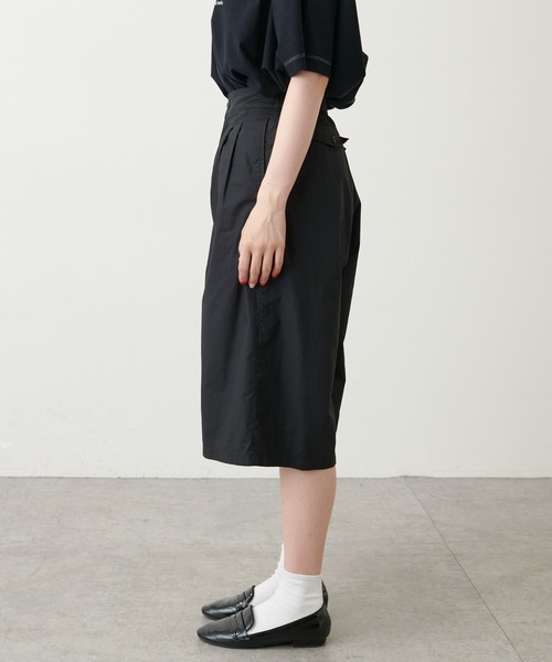 PUAL CE CIN（ピュアルセシン）の「【Du noir】タイプライターハーフパンツ（その他パンツ・レディース・ブラック/ベージュ/カーキ・FREE）」の6枚目の写真