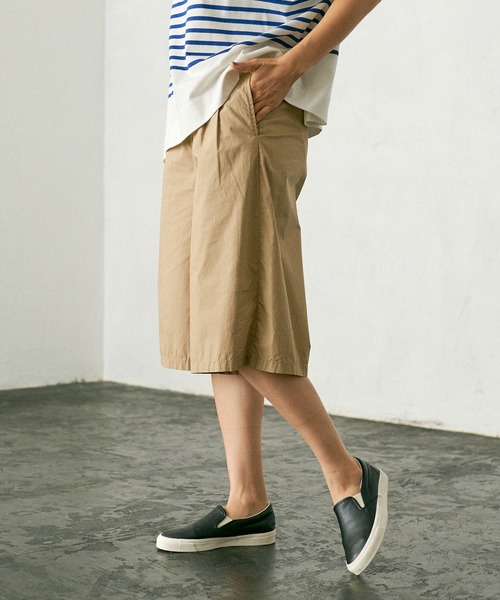 PUAL CE CIN（ピュアルセシン）の「【Du noir】タイプライターハーフパンツ（その他パンツ・レディース・ブラック/ベージュ/カーキ・FREE）」の14枚目の写真