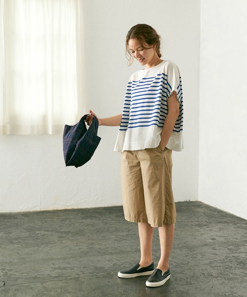 PUAL CE CIN（ピュアルセシン）の「【Du noir】タイプライターハーフパンツ（その他パンツ・レディース・ブラック/ベージュ/カーキ・FREE）」の22枚目の写真