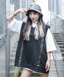 『A'GEM/9』ベルトデザイン サイドZIPベスト