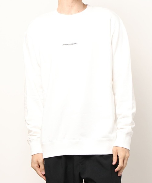 DRESSEDUNDRESSED（ドレスドアンドレスド）の「Invert Logo Text Sweater（スウェット・メンズ・ホワイト/ブラック・2/4/3）」の6枚目の写真