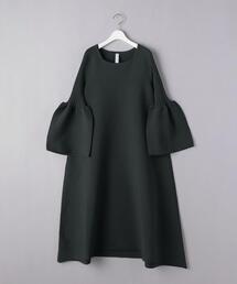CFCL POTTERY DRESS1 ニットワンピース　ネイビー 洗濯可 CFCL pottery dress1 ニットワンピース大きいサイズロング