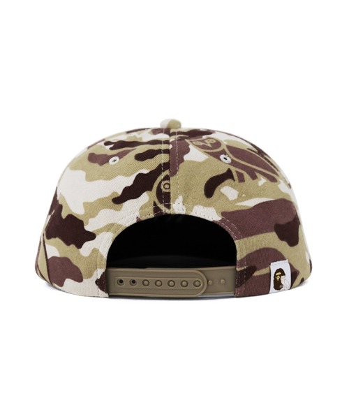 OVO "OCTOBER VERY OWN"(オービーオー オクトーバーベリーオウン)の「BAPE X OVO WOODLAND CAMO SNAPBACK CAP M(キャップ・メンズ・ベージュ/グリーン・FREE)」の4枚目の写真