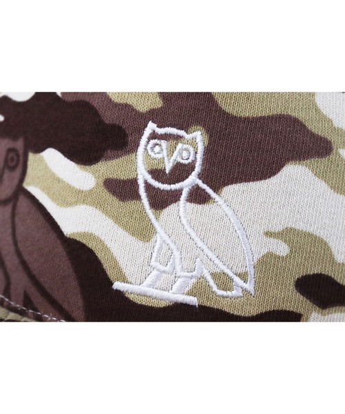 OVO "OCTOBER VERY OWN"(オービーオー オクトーバーベリーオウン)の「BAPE X OVO WOODLAND CAMO SNAPBACK CAP M(キャップ・メンズ・ベージュ/グリーン・FREE)」の5枚目の写真