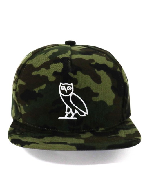 OVO "OCTOBER VERY OWN"(オービーオー オクトーバーベリーオウン)の「BAPE X OVO WOODLAND CAMO SNAPBACK CAP M(キャップ・メンズ・ベージュ/グリーン・FREE)」の7枚目の写真
