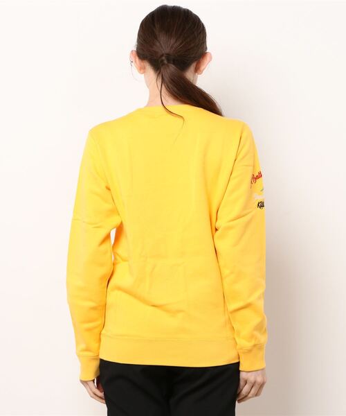 A BATHING APE（アベイシングエイプ）の「COLLEGE CREWNECK L（スウェット・レディース・ネイビー/レッド/イエロー・SMALL/X-SMALL）」の4枚目の写真