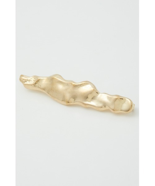 SLY（スライ）の「METAL WAVE HAIR PIN SET/ヘアピンセット（バレッタ/ヘアクリップ・レディース・ゴールド/シルバー・FREE）」の9枚目の写真