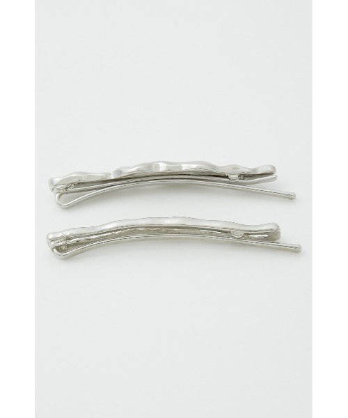 SLY（スライ）の「METAL WAVE HAIR PIN SET/ヘアピンセット（バレッタ/ヘアクリップ・レディース・ゴールド/シルバー・FREE）」の12枚目の写真