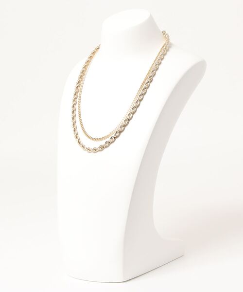 Narcissus(ナルシス)の「【Narcissus】チェーンネックレス(ネックレス・レディース・シルバー/ゴールド・FREE)」の5枚目の写真