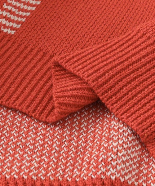 URBAN RESEARCH Sonny Label(アーバンリサーチサニーレーベル)の「チェックジャガードカーディガン(カーディガン/ボレロ・メンズ・ブラウン/レッド/グリーン・MEDIUM/LARGE)」の20枚目の写真