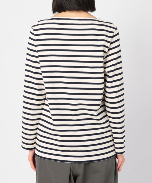 ORCIVAL（オーシバル）の「【ORCIVAL】コットンロードフレンチバスクシャツ WOMEN（Tシャツ/カットソー・レディース・ブラック系その他/ホワイト系その他5/F/ブラック/アイボリー/C/D/A/ブルー系その他5/ブラウン/E/パープル/マスタード/G/B・0/1/2）」の16枚目の写真