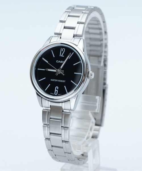 CASIO カシオ：LTP-V005D ベーシックラウンドメタル アナログ チープカシオ（アナログ腕時計）｜CASIO（カシオ）
