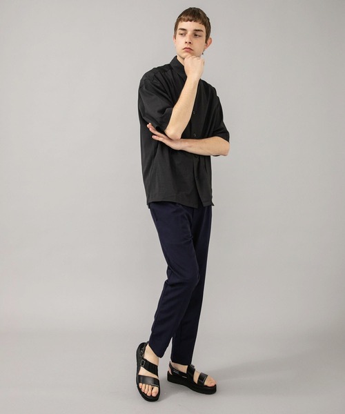 STUDIOUS SELECT（ステュディオスセレクト）の「【:CASE】STUDIOUS別注 DATE PANTS SLIM（その他パンツ・メンズ・ブラック/ネイビー・MEDIUM/SMALL/LARGE）」の4枚目の写真