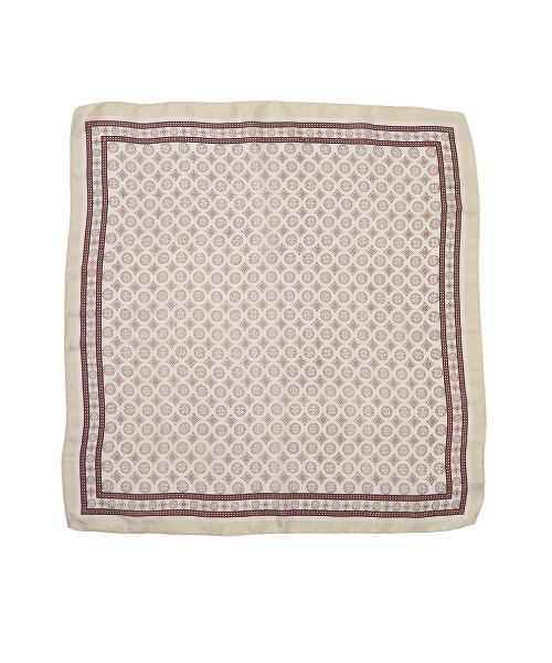 fifth（フィフス）の「総柄大判スカーフ（バンダナ/スカーフ・レディース・モカ/ブルー・MEDIUM）」の4枚目の写真