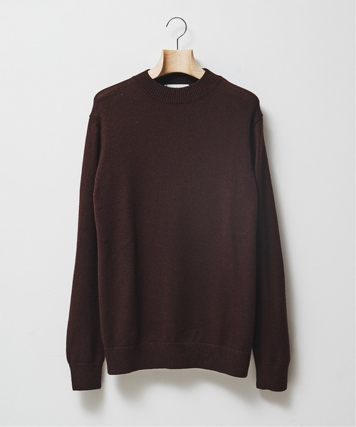 Sasquatchfabrix 美品✨22AW モックネックニット ブラウン L Sasquatchfabrix 美品✨22AW モックネックニット ブラウン L