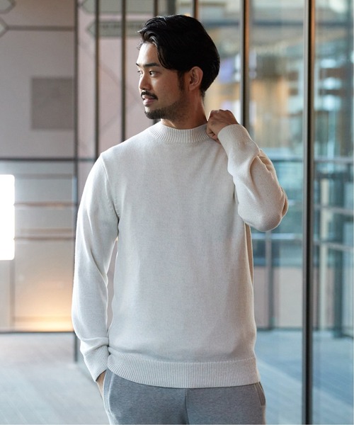 EDIFICE（エディフィス）の「ZEGNA BARUFFA 7ゲージ モックネック