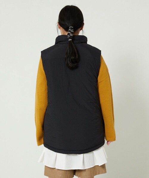 FREAK'S STORE(フリークスストア)の「PRIMALOFT VEST/プリマロフトベスト(ダウンベスト・レディース・ブラック/ダークブラウン・フリ-)」の17枚目の写真