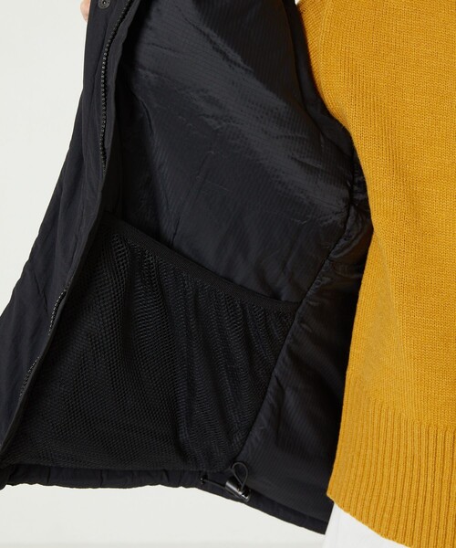 FREAK'S STORE(フリークスストア)の「PRIMALOFT VEST/プリマロフトベスト(ダウンベスト・レディース・ブラック/ダークブラウン・フリ-)」の5枚目の写真