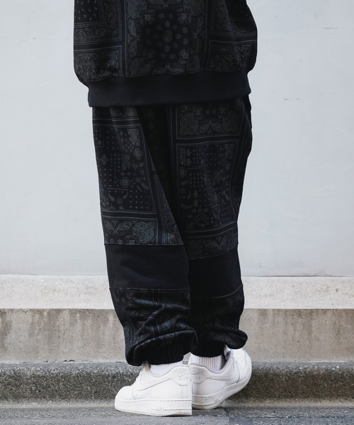 Subciety（サブサエティ）の「PAISLEY SWEAT PANTS（その他パンツ・メンズ・ブラック/ネイビー/グレー・MEDIUM/LARGE/X-LARGE）」の13枚目の写真