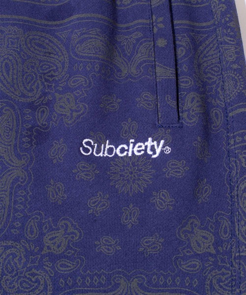 Subciety（サブサエティ）の「PAISLEY SWEAT PANTS（その他パンツ・メンズ・ブラック/ネイビー/グレー・MEDIUM/LARGE/X-LARGE）」の6枚目の写真