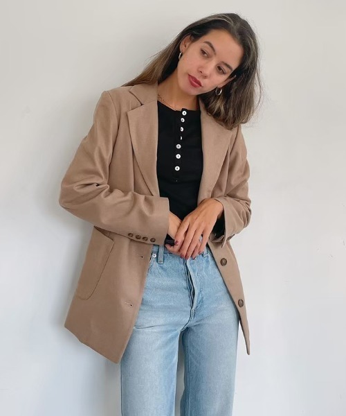 Vicente(ヴィセンテ)の「Henry bodysuit(Tシャツ/カットソー・レディース・グレー/ブラック・FREE)」の17枚目の写真