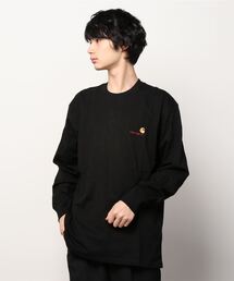 L/S AMERICAN SCRIPT T-SHIRT