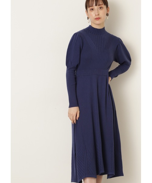ニットワンピース
