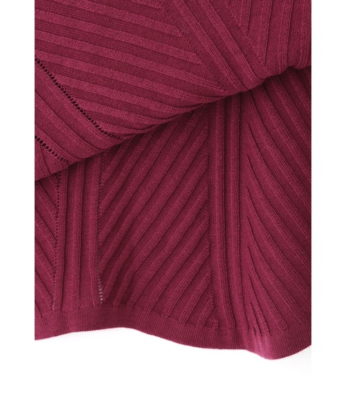 JILL STUART（ジルスチュアート）の「◆ニットワンピース（ワンピース・レディース・パープル/ブルー・2）」の4枚目の写真