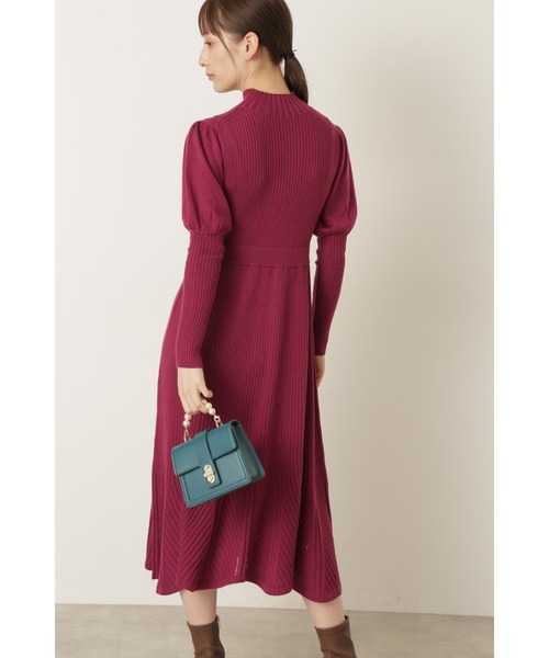 JILL STUART（ジルスチュアート）の「◆ニットワンピース（ワンピース・レディース・パープル/ブルー・2）」の10枚目の写真