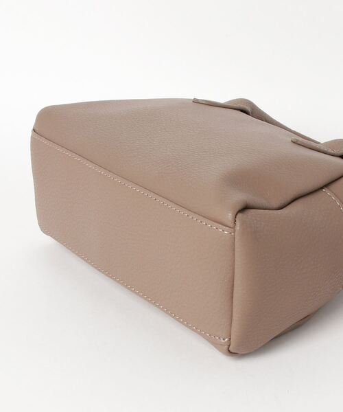 Per sist ence（パーシエンス）の「Per sist ence/パーシエンス　フェイクレザー 2WAYミニボストンバッグ（ショルダーバッグ・レディース・ライトブルー/ブラック/モカ/グレー・FREE）」の5枚目の写真