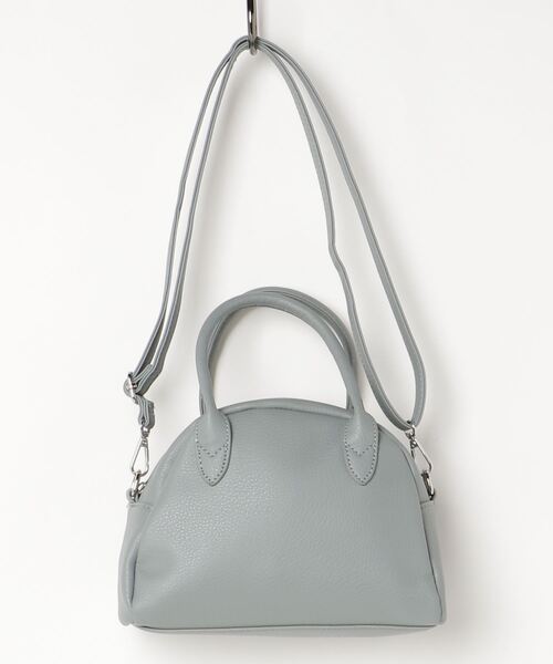 Per sist ence（パーシエンス）の「Per sist ence/パーシエンス　フェイクレザー 2WAYミニボストンバッグ（ショルダーバッグ・レディース・ライトブルー/ブラック/モカ/グレー・FREE）」の21枚目の写真