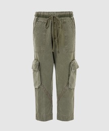 新品タグ付き GREG LAUREN 再構築 スウェット カーゴ ブラックパンツ GREG LAUREN（グレッグローレン）の「BLACK FLEECE BASIC CARGO