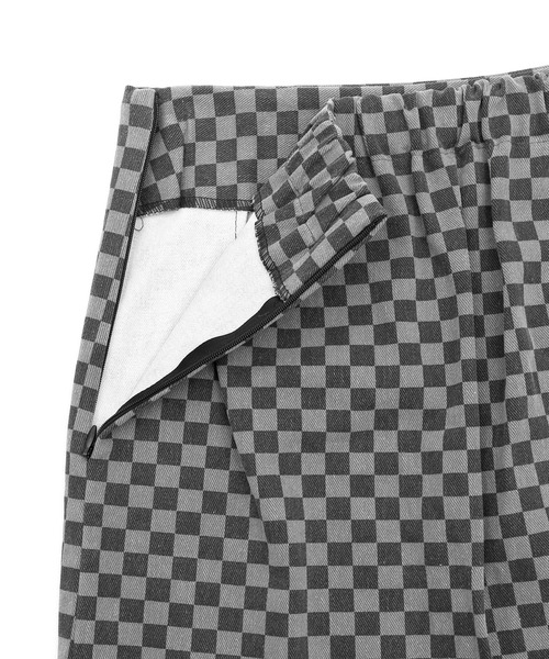 Figments(フィグメンツ)の「チェッカーミニスカート(スカート・レディース・ブラック・FREE)」の3枚目の写真