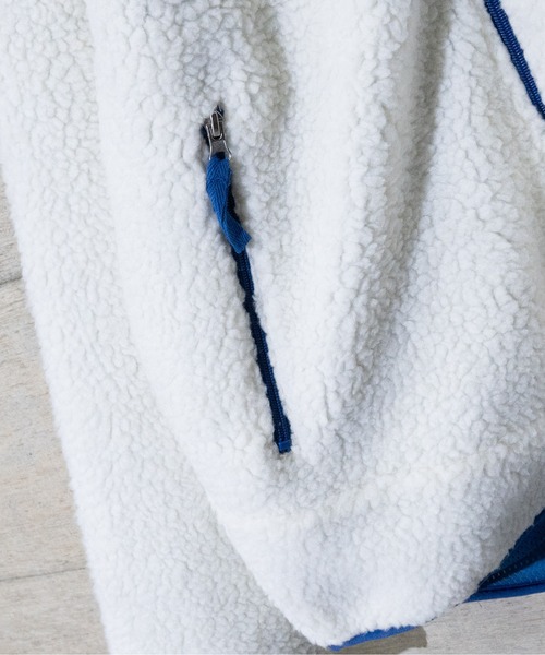 JOHN'S CLOSET（ジョンズクローゼット）の「【13】シープボアジップブルゾン（ブルゾン・メンズ・ベージュ/ブラック/オフホワイト/タン・LARGE/X-LARGE/MEDIUM）」の15枚目の写真