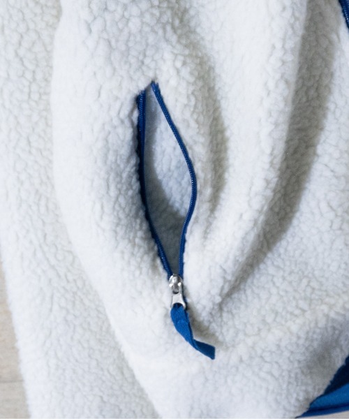 JOHN'S CLOSET（ジョンズクローゼット）の「【13】シープボアジップブルゾン（ブルゾン・メンズ・ベージュ/ブラック/オフホワイト/タン・LARGE/X-LARGE/MEDIUM）」の14枚目の写真