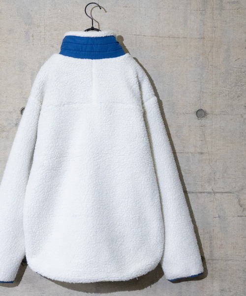 JOHN'S CLOSET（ジョンズクローゼット）の「【13】シープボアジップブルゾン（ブルゾン・メンズ・ベージュ/ブラック/オフホワイト/タン・LARGE/X-LARGE/MEDIUM）」の9枚目の写真