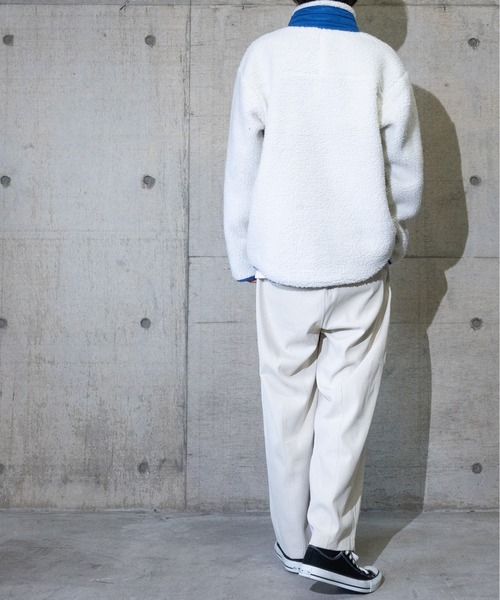 JOHN'S CLOSET（ジョンズクローゼット）の「【13】シープボアジップブルゾン（ブルゾン・メンズ・ベージュ/ブラック/オフホワイト/タン・LARGE/X-LARGE/MEDIUM）」の19枚目の写真