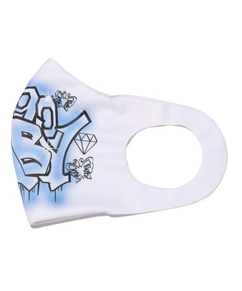 atmos pink(アトモスピンク)の「atmos pink x RIEHATA MASK(マスク・レディース・ブルー・FREE)」の8枚目の写真