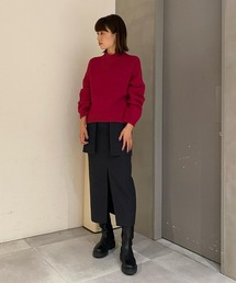 LE CIEL BLEU（ルシェルブルー）の「Big Pocket Maxi Skirt