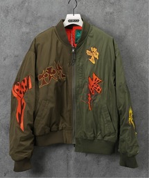 P.A.M. | 【P.A.M / パム】SPACE BLOSSOMS SPLIT BOMBER JACKET(ブルゾン)
